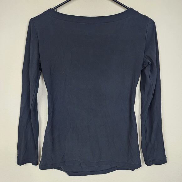 100% Silk Black Worth Ruched Top - Picture 5 of 5